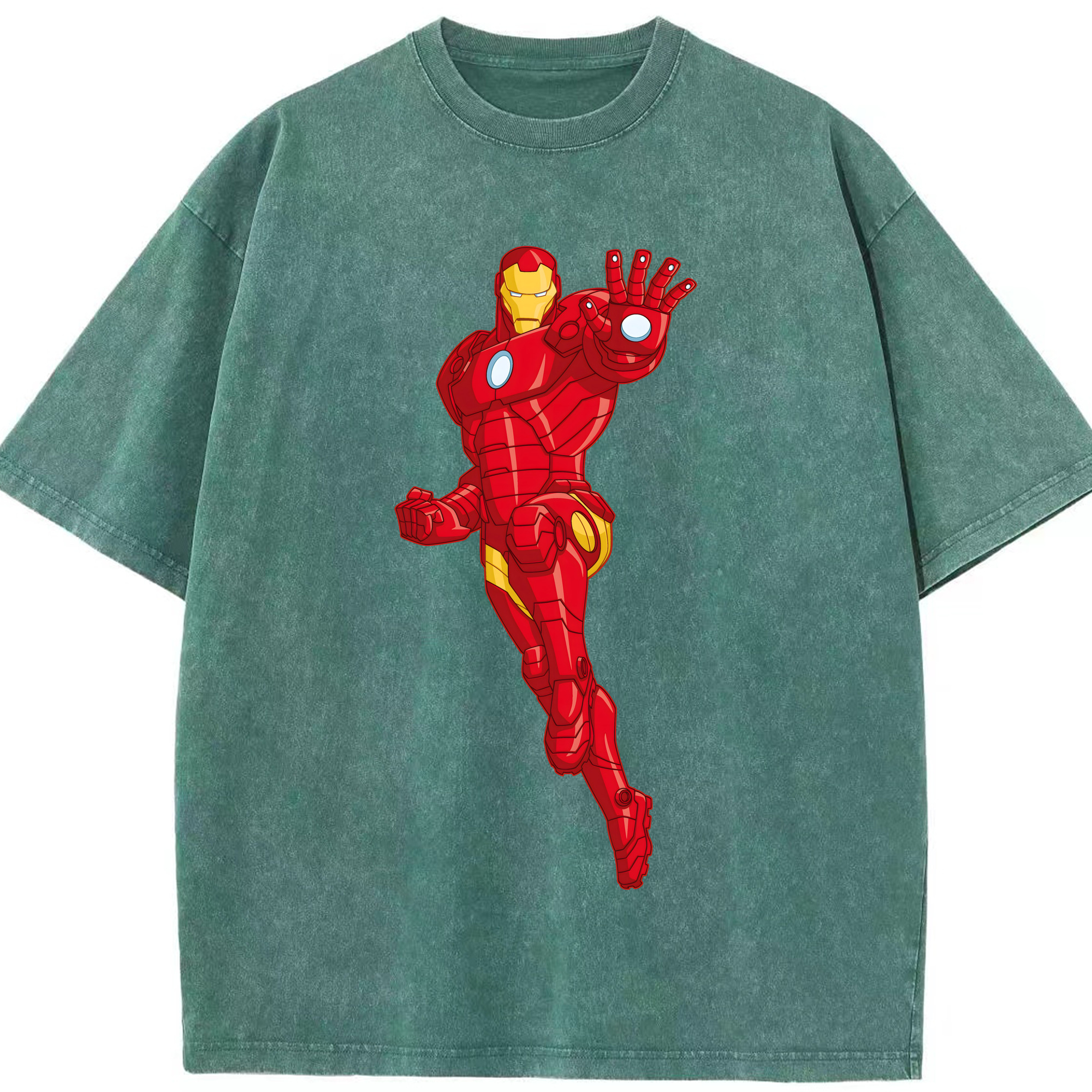 （画像用） アベンジャーズ The Avengers 綿100% ヴィンテージ風 半袖Tシャツ（フロントプリント）